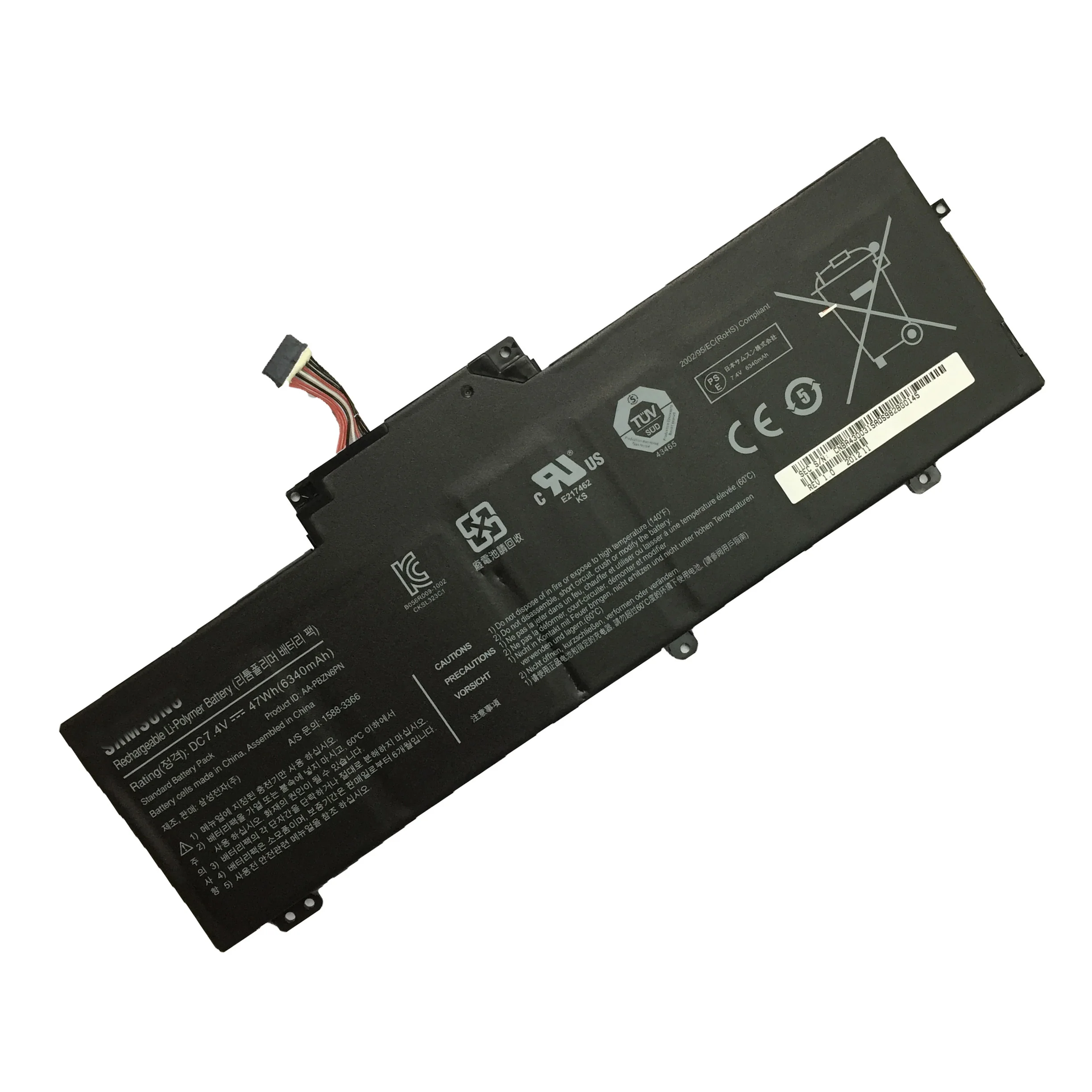 7,4 V 47Wh AA-PBZN6PN Аккумулятор для ноутбука Samsung 350U2B 350U2A NP350U2A NP350U2B серии BA43-00315A