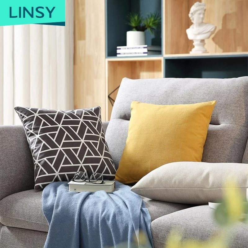 Linsy fabric sofa sectional luxury leisure chair home furniture set couch living room sofas