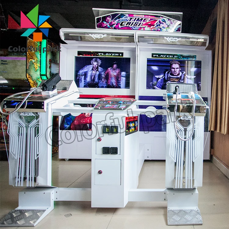 Colorful Park 2 Player Video Shooting Game Machine  Arcade Games Machines