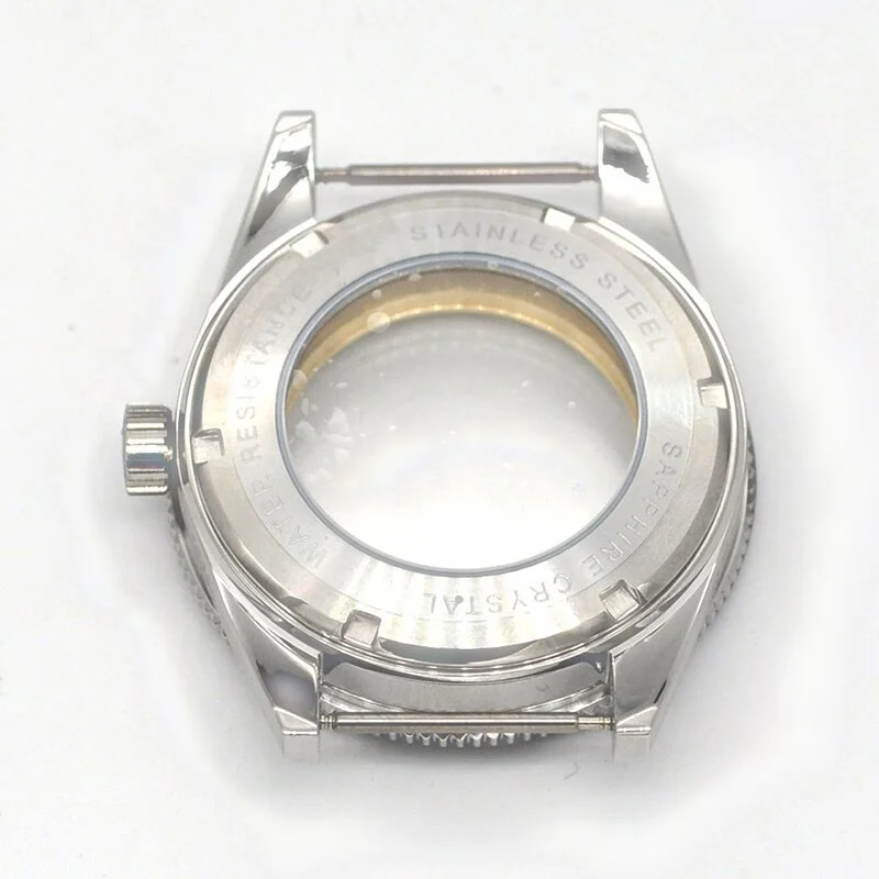 Best Quality Automatic Watch Parts 316L Stainless Steel 41mm Case Fit ETA 2836 Miyota 8205/8515/821a Movement Case Men