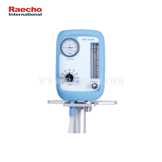 Oxygen Concentration Adjusting Range Manual Ventilation Infant Bubble CPAP System With Mobile Trolley