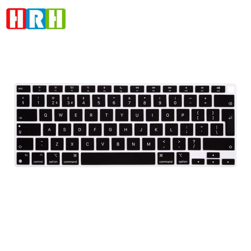 Silicone Keyboard Cover laptop Skin Protector For macbook air 13 m1 A2337 2020 EU Type computer keyboard cover