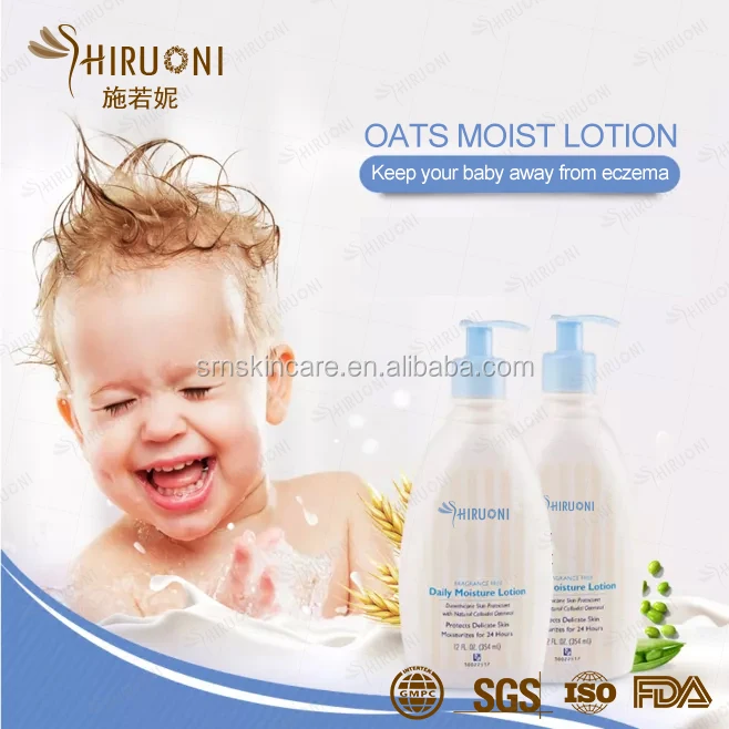 OEM natural baby daily moisturizing smoothing baby lotion