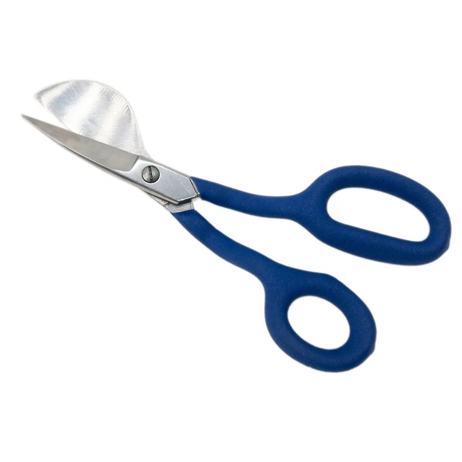18cm Stainless Steel Tufting Gun Carpet Scissors Nipping Repair Knife Duckbill Scissors