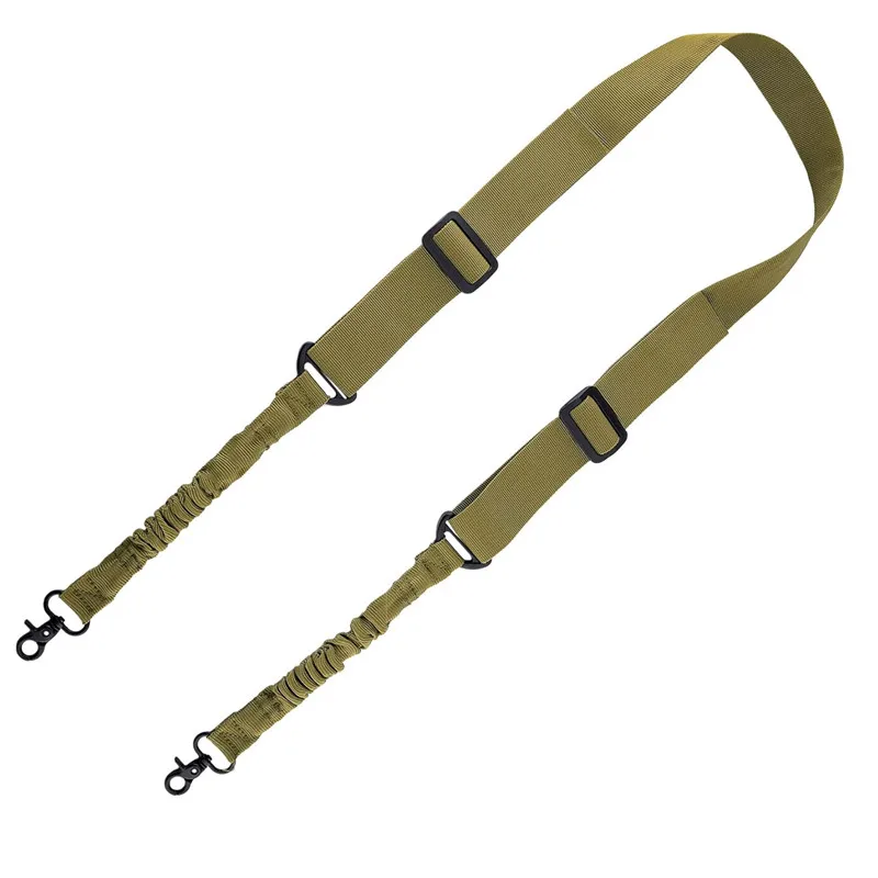 Тактический двухточечный ремень для оружия с металлической пряжкой