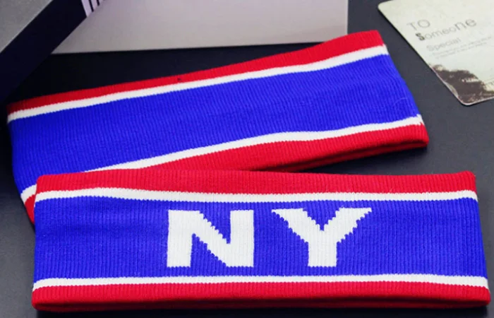 Adults Ski Headband Mens Stretchy Athletic Custom Ski Headband Sweatband Elastic Winter Women Snow Ski Headbands