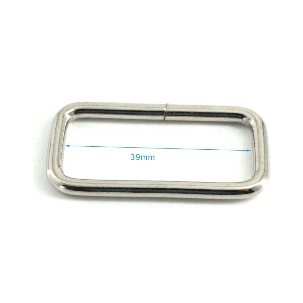 Best Sell Handbag Rings Metal Ring Hardware Accessories Square Metal Rings	Gold Metal Bearing Ball Accessories For Purse