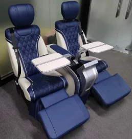MPV luxury seats with  folded manual Adjustable tray Table  interior for  Mercedes benz W447 Vito V class W639 VIANO