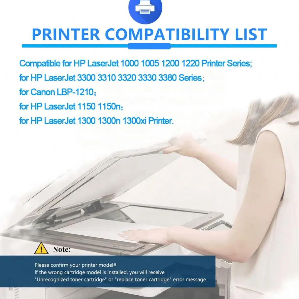 Картридж с тонером для 3380 HP LaserJet 13A 15A 24A