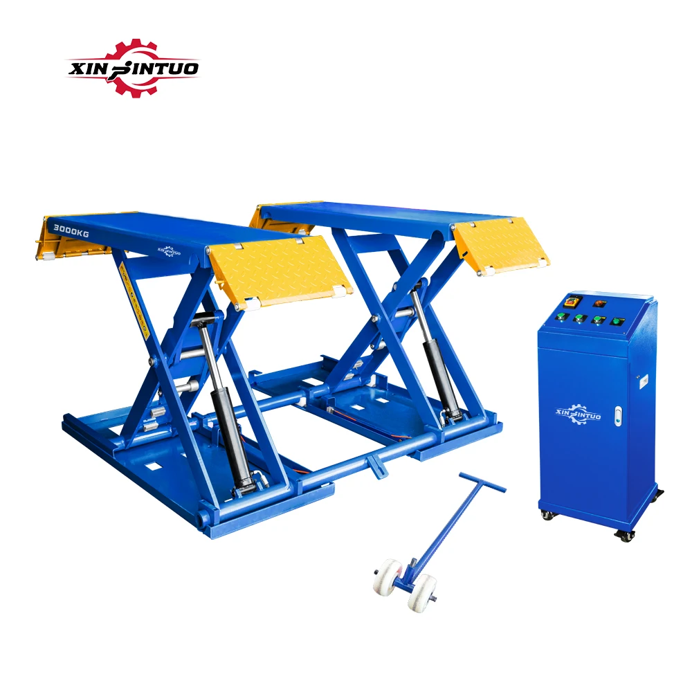 Xinjintuo Car Scissor Lift/car lift bridge 220v/sissors lift