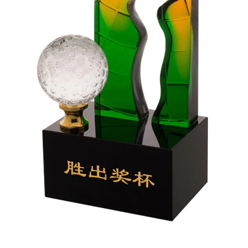 Jadevertu liuli winner award trophy for golf trophy Lead Responsibly trophy
