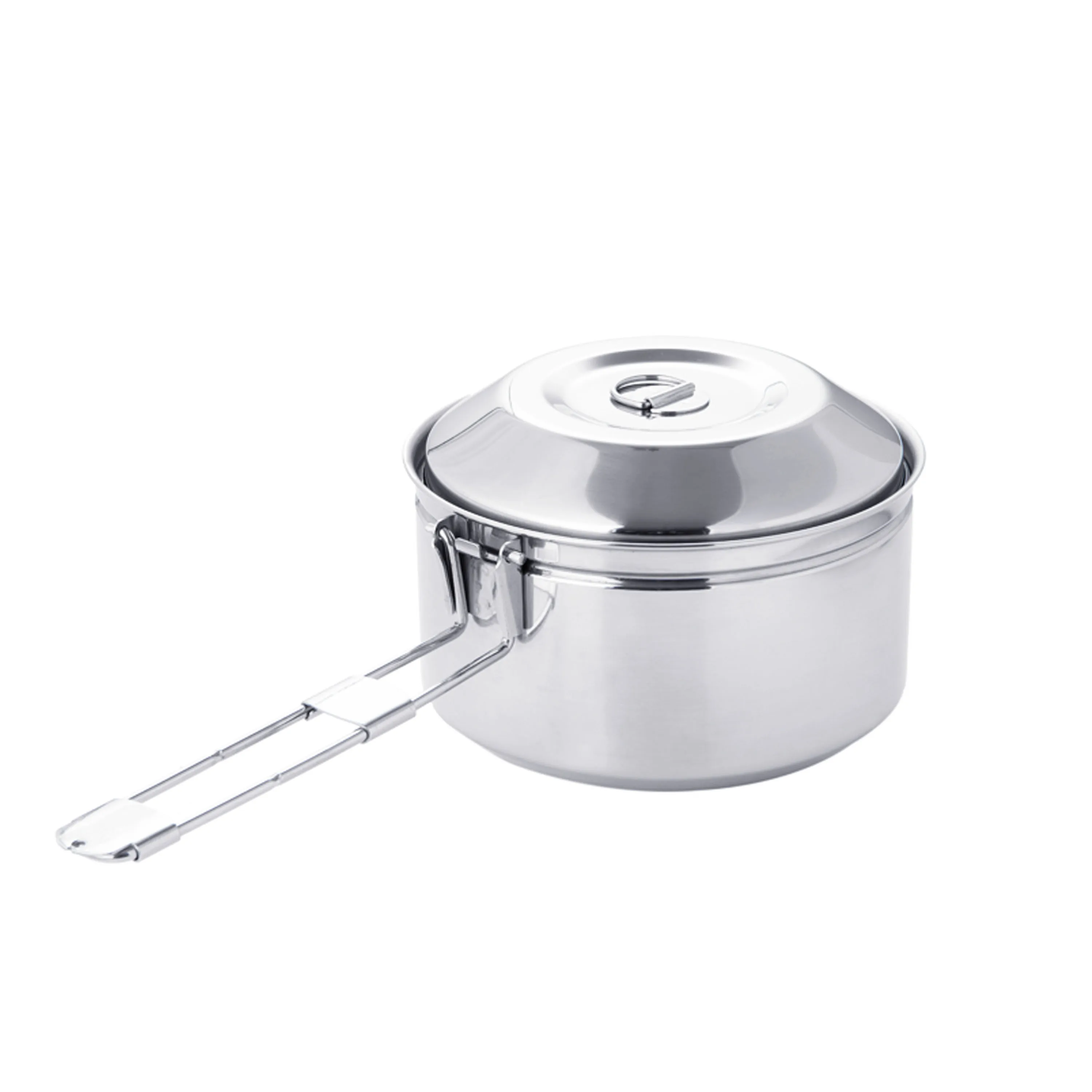 
Fire Maple Antarcti Stainless Steel Cooking Pot Outdoor Foldable Camping Cookware S304 1L 