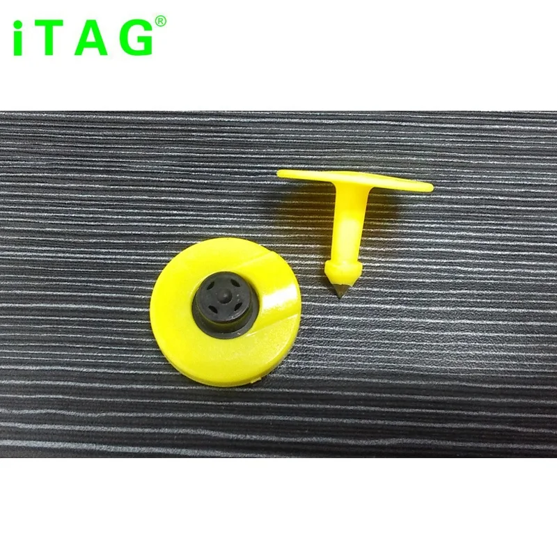 ICAR 134.2KHz RFID Metal Ear Tag for Cattle Pig Sheep Enhanced Animal Identification Solution