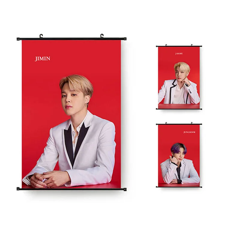 KPOP JK JIMIN V SUGA RM JHOPE настенная живопись постер украшение для дома Bangtan boys NAVER POST соответствует LDF Висячие фотографии