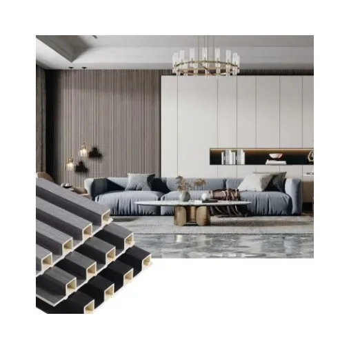 HZSY WPC Balcony Beautiful Decorative Panel Luxury Color House Wood Wall Panel Wood Composite Panel Interior