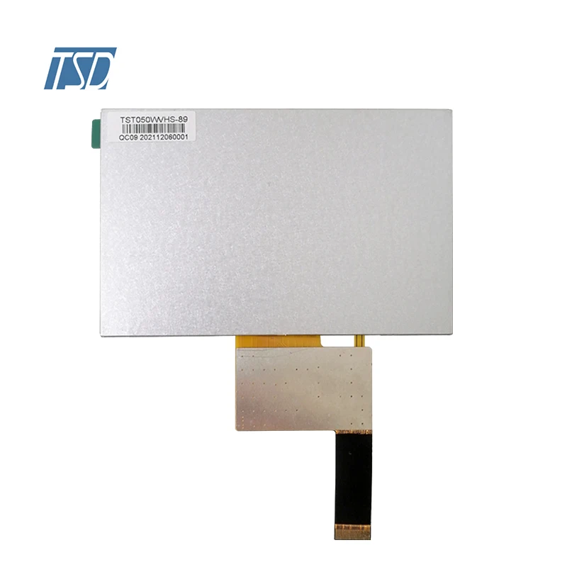 5' 5 Inch SPI Interface 800x480 Resolution ILI5480 ST7262 LT7680A-R IPS TFT LCD  Screen Display Module