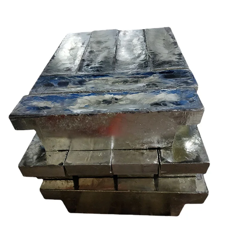 Metal Material Tin Silver Tin 99.95% Top Sale Non Alloy Tin Ingot Sn99.95