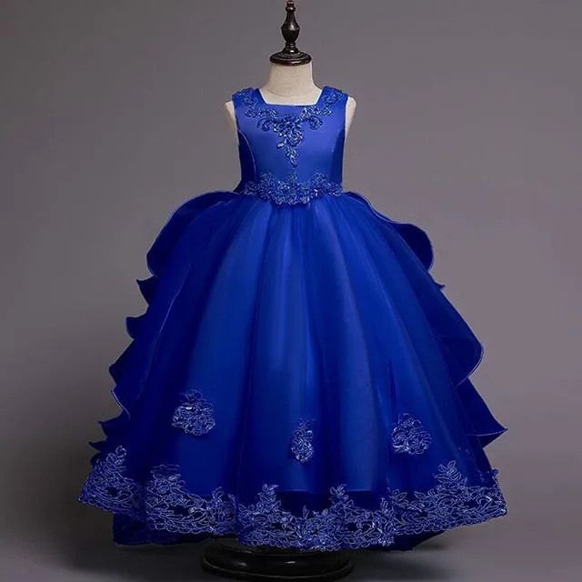 2019 christmas princess 10 years baby girls dress for costume