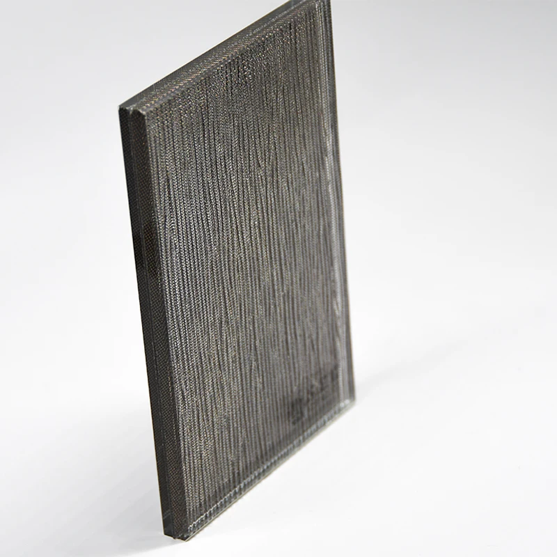China Glass Supplier Fabric Laminated Glass Decorative Fabric Metal Mesh Fabric for glass laminated