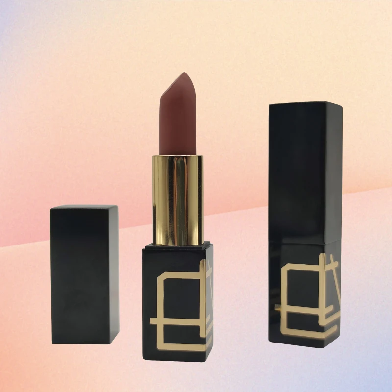 Pretty Vegan Lipstick with Custom Logo Printed Squeeze Tube Lipgloss Kits Beauty Product Cheap Lipstick Market