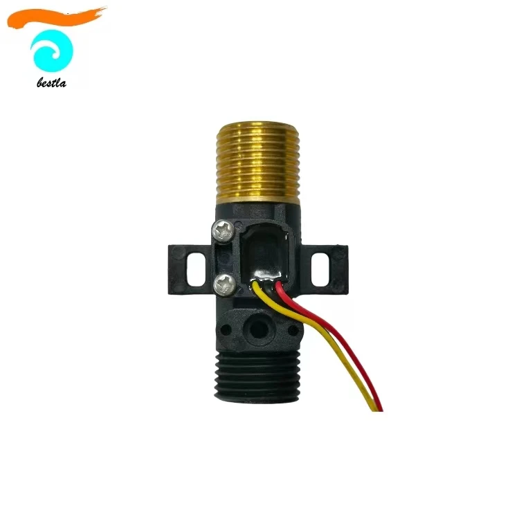 DC4.5-24V Water Heater Gas Electric Heating Solar Energy Pulse Signal Water Flow Sensor