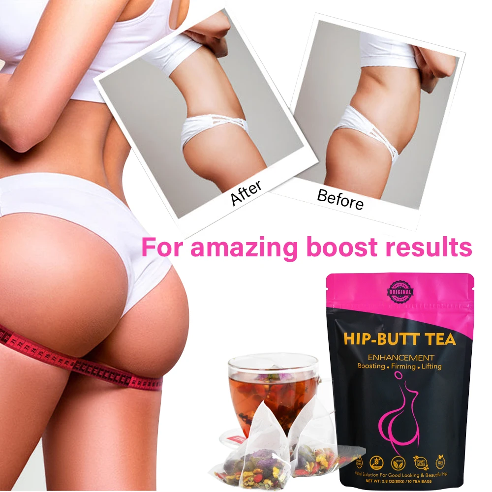 Chinaherbs Bigger Buttock Butt Tea Hips and Butt Enhancement Tea Effective Hip Lift Up Buttocks Enlargement Body Care tea