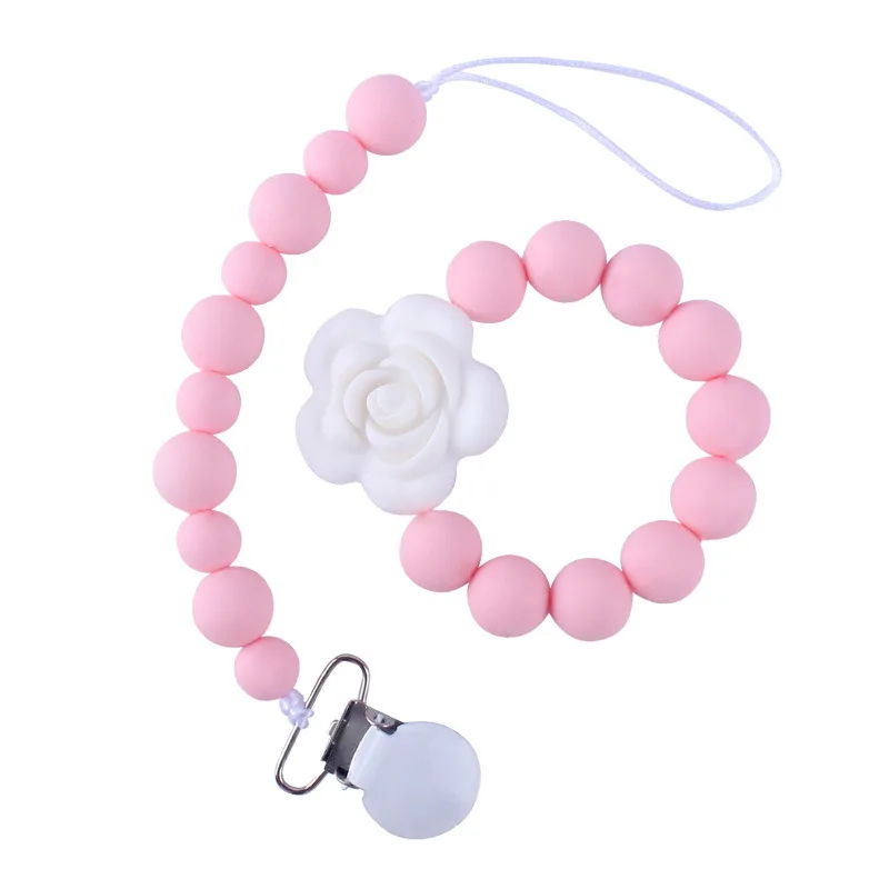 Китайский поставщик, новинка, модный силиконовый Прорезыватель для зубов на заказ, подарок для новорожденных