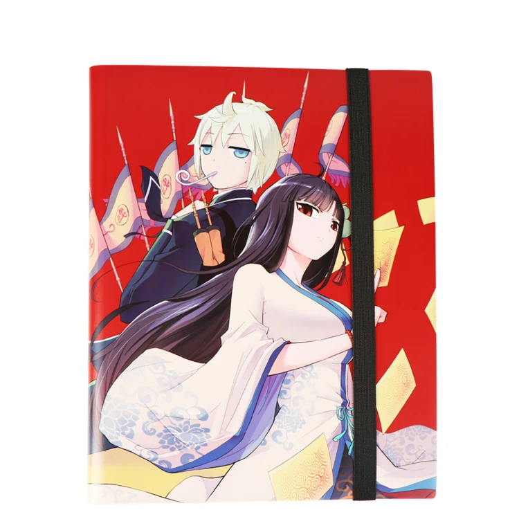 Customized HENWEI PP Plastic Trading TCG Photo Album Card Binders
