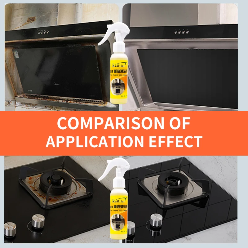 100ml multi-purpose grease cleaning rust remover multifunctional foam cleaner kitchen household cleaning bubble spray