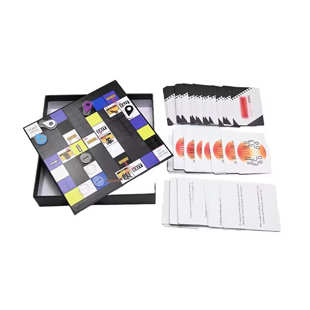 Board Game Supplier Custom Monopoli Printing Game Board For Kids Educational