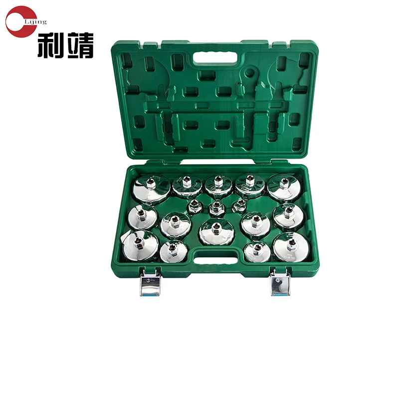 15pcs Cap Type Oil Filter Removal Oil Filter Wrench Fuel Filter Tool
