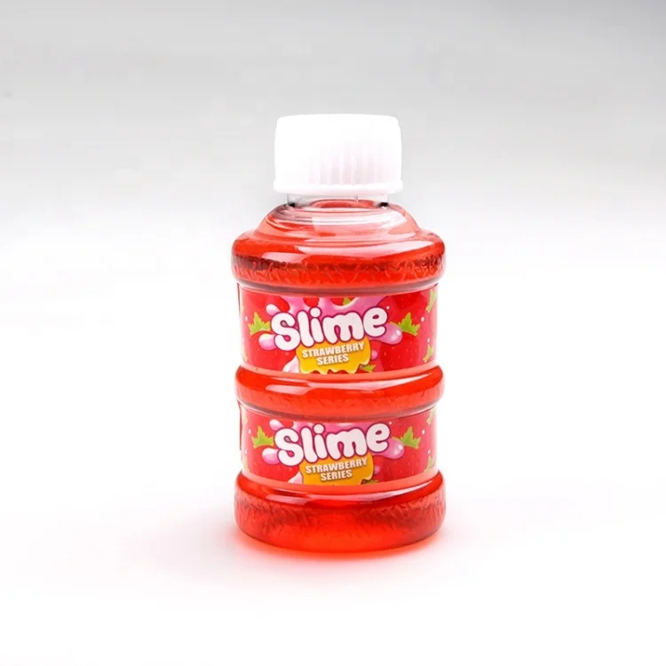 Snot glue Mineral water bottle sand wave glue magic clay handmade DIY Peplaydough Slime