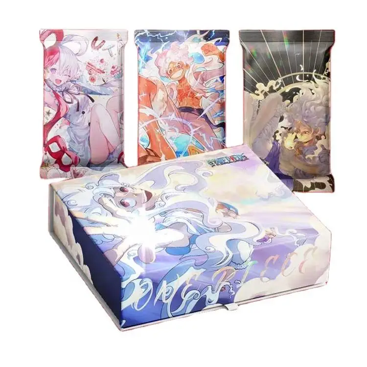 Japanese Anime One Pieces Ccg Tcg Cards Booster Box Nami Luffy Limited Edition Trading Games Collectible Card Kids Xmas Gifts