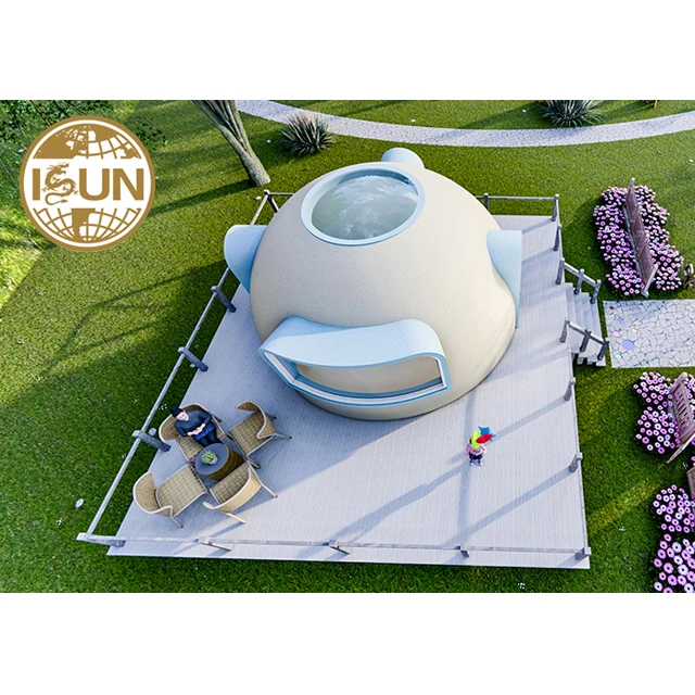 sale dome House outdoor camping Eps luxury Foam Prefabricated Dome House for Sale