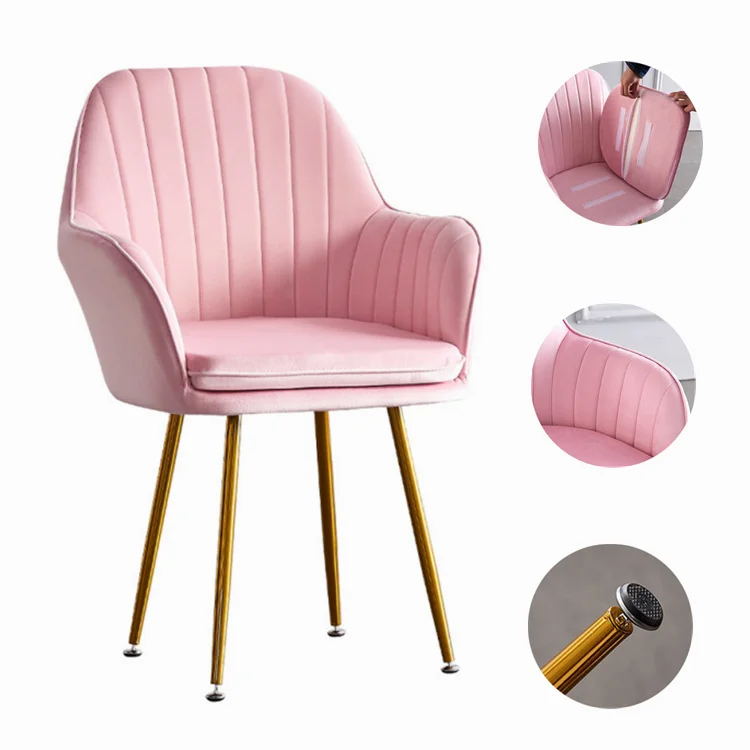 England Style Leather Removable Covers Cover For Upholstered Chairs Room Set Stainless Steel Wedding Gold Velvet Dining Chair