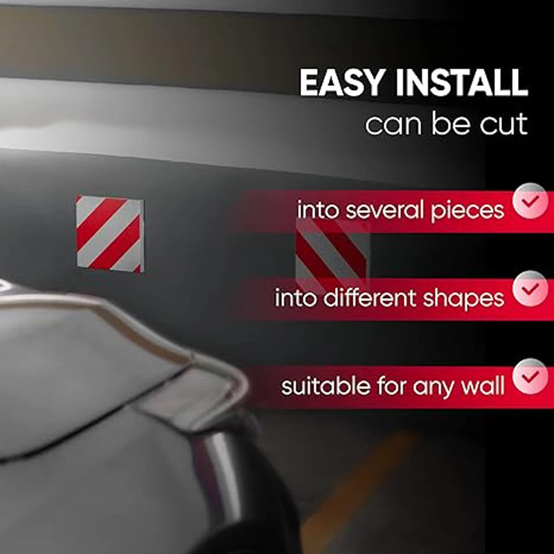 Garage Wall Protector Set- Garage Car Door Protectors and  Corner Wall Bumper Guards- Adhesive Foam Padding Wall Guard Multipack