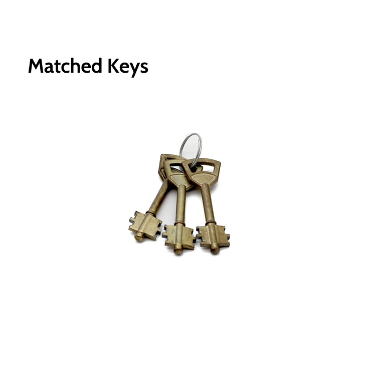 Special Design Three Deadbolts Blade Door Lock Body