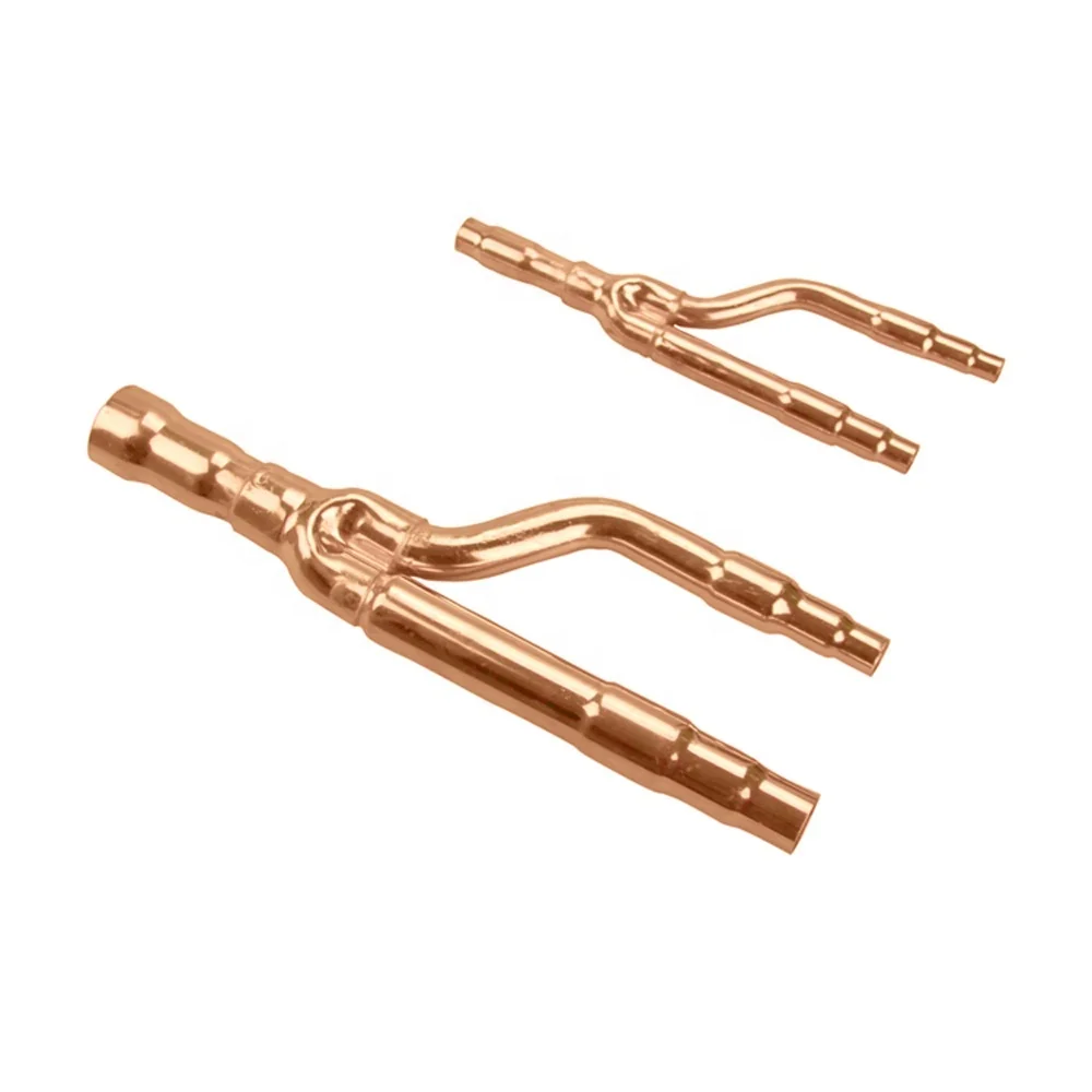 DAIKIN VRV System Air Conditioner Parts Copper Pipe Fittings Y Branch Joint Copper Pipe