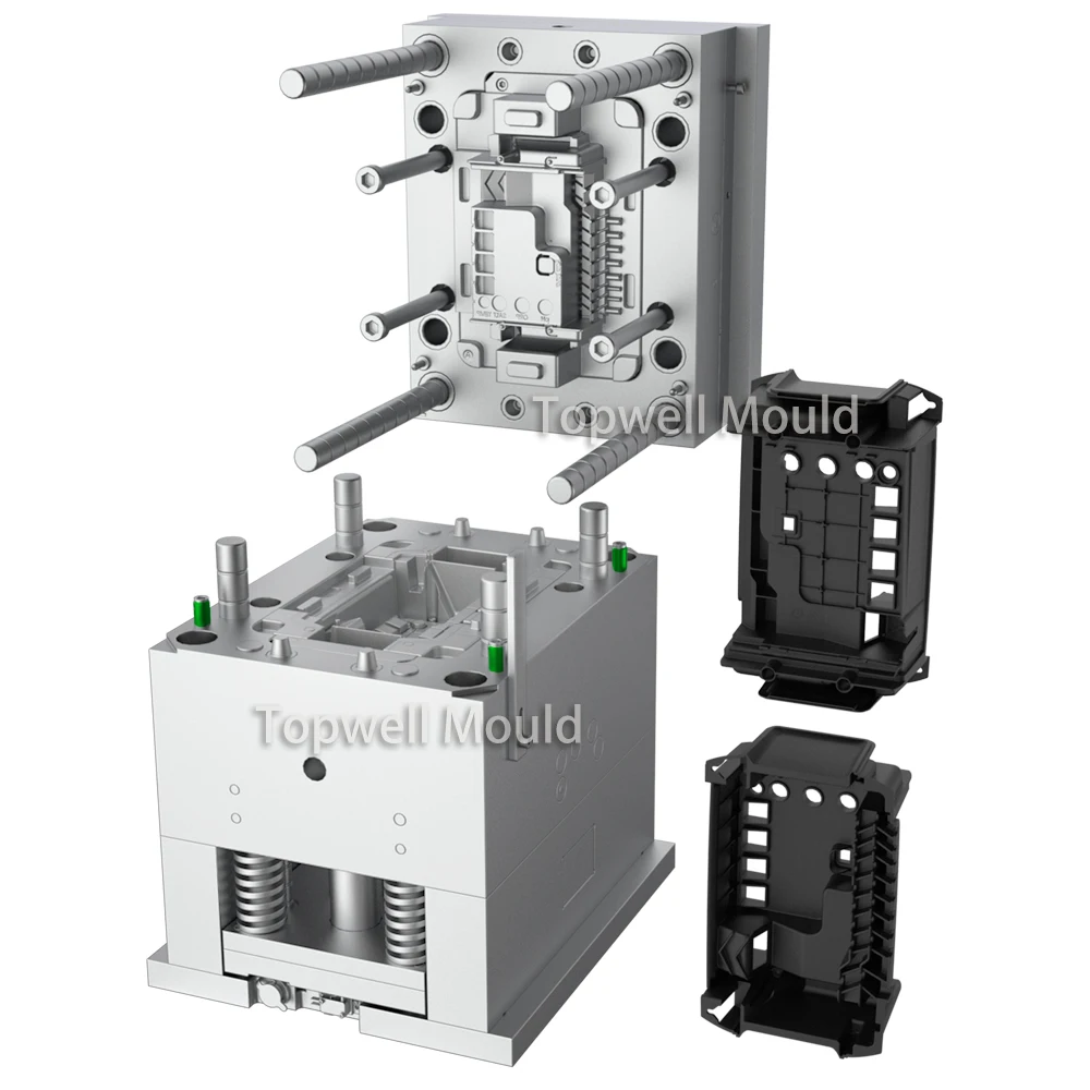 Custom Plastic Moulded Products ABS Parts Injection Mold Rubber Mould Silicone Molds