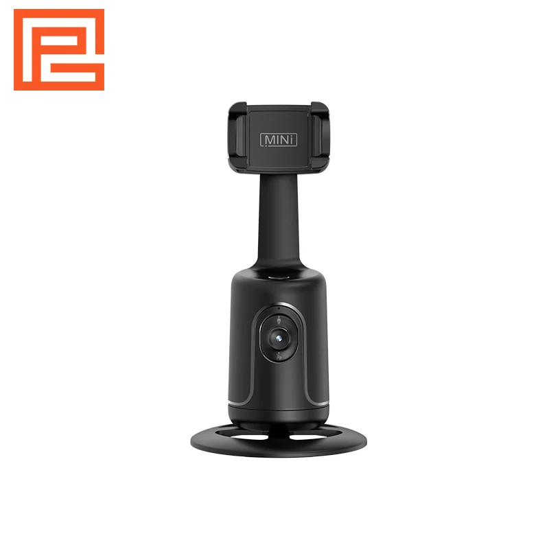 P01 AI Smart Gimbal 360 Auto Face Tracking Gimbal All-in-one Rotation Phone Holder Video Vlog Live Stabilizer Tripod For iphone