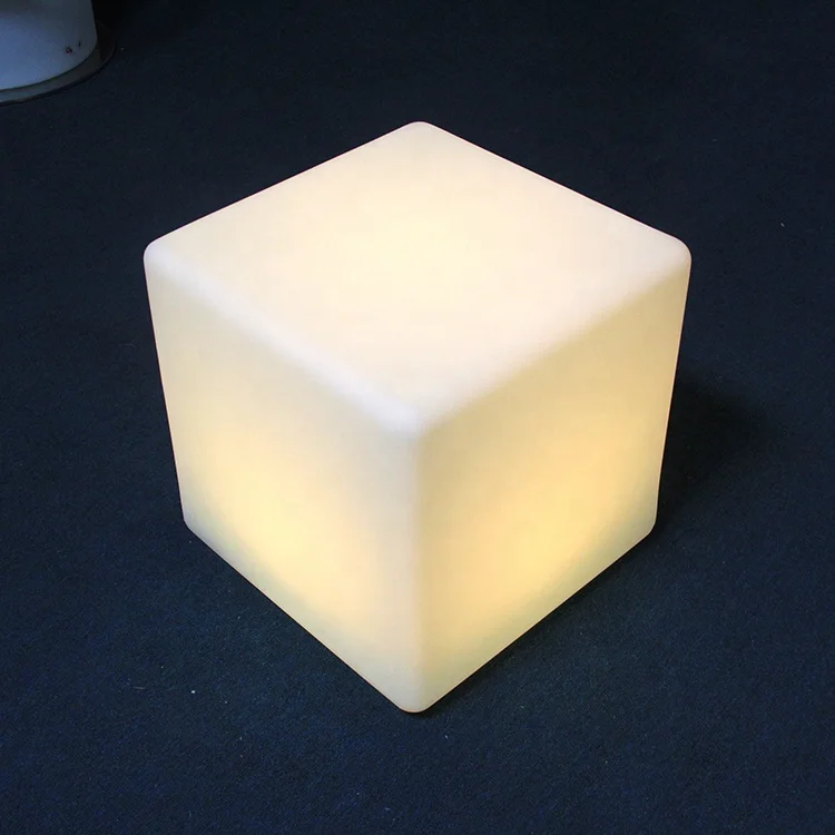 16 Colors Change Furniture Set Lighted Bar Counter Led Light Up Cube Seating