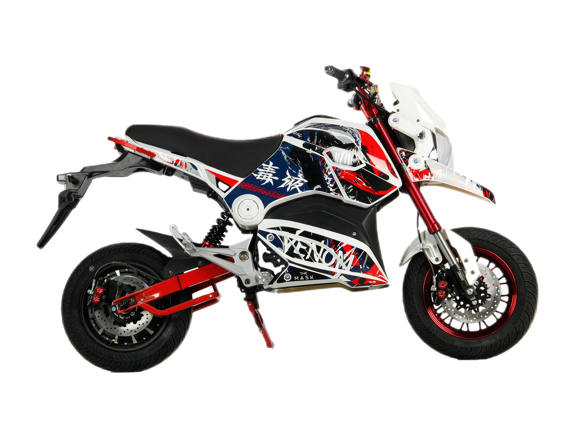 M7 M5 M3 Motor High Speed Disc Brake Hydraulic Shock Iron Body Little Monster High Speed Racing Electric Motorcycle Scooter Bike
