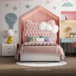 2020 Foshan factory good price children hello kitty bedroom furniture set
