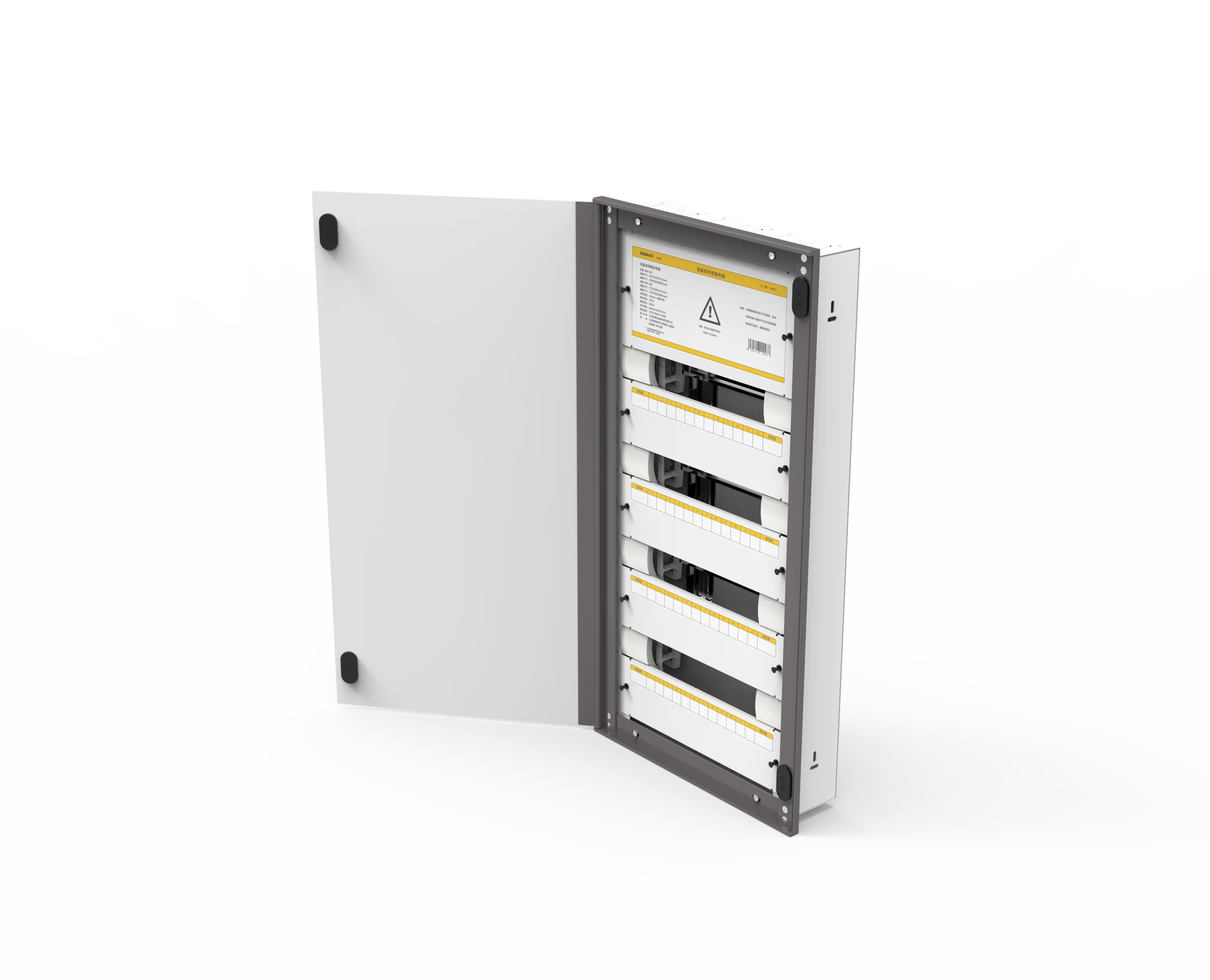 New Design 72P 4row european distribution powterminal boards panel termination box fiber for family power controlling