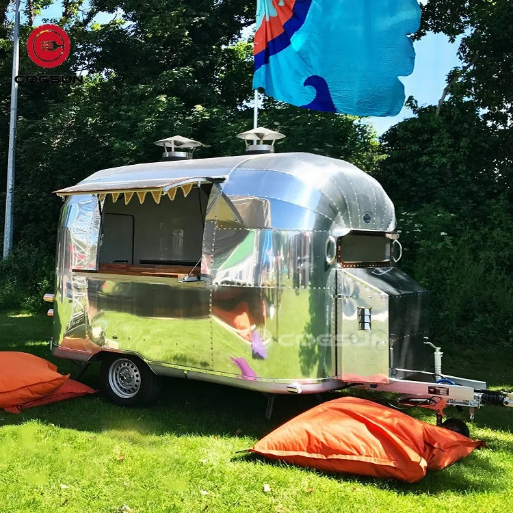 Новомодный торговый автомат для мороженого по индивидуальному заказу Тако хот-догов из нержавеющей стали двухэтажный бар кафе движущийся ресторан тележка с фруктами