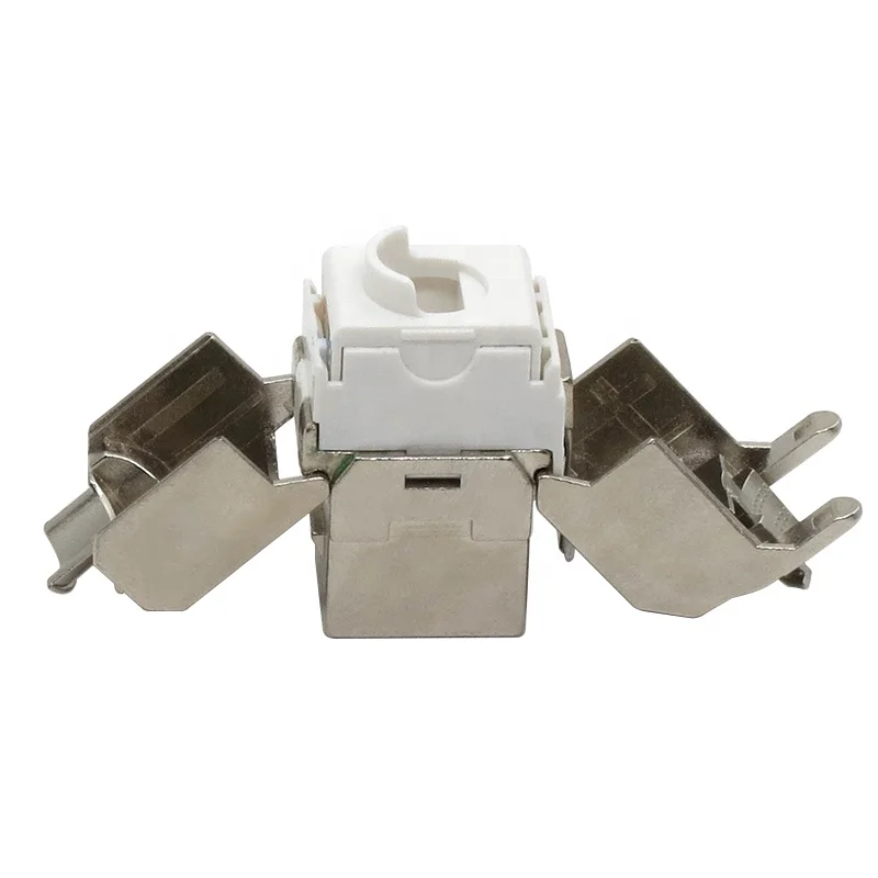 cat6a rj45 FTP Computer Connector AMP model cat6A jacks keystone jack