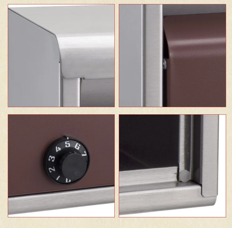 Classic Japanese Style  wall mounted  residential apartment decorated with galvanized sheet mailboxes