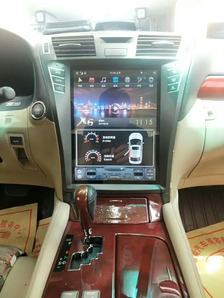 Factory Price Touch Screen Android Car GPS For Lexus Ls460 ,600  Car DVD Player Navigation With Playstore BT Wifi