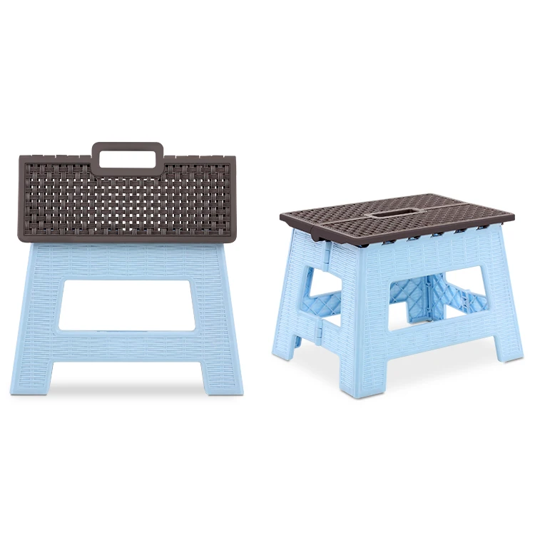 patent rattan folding plastic stool
