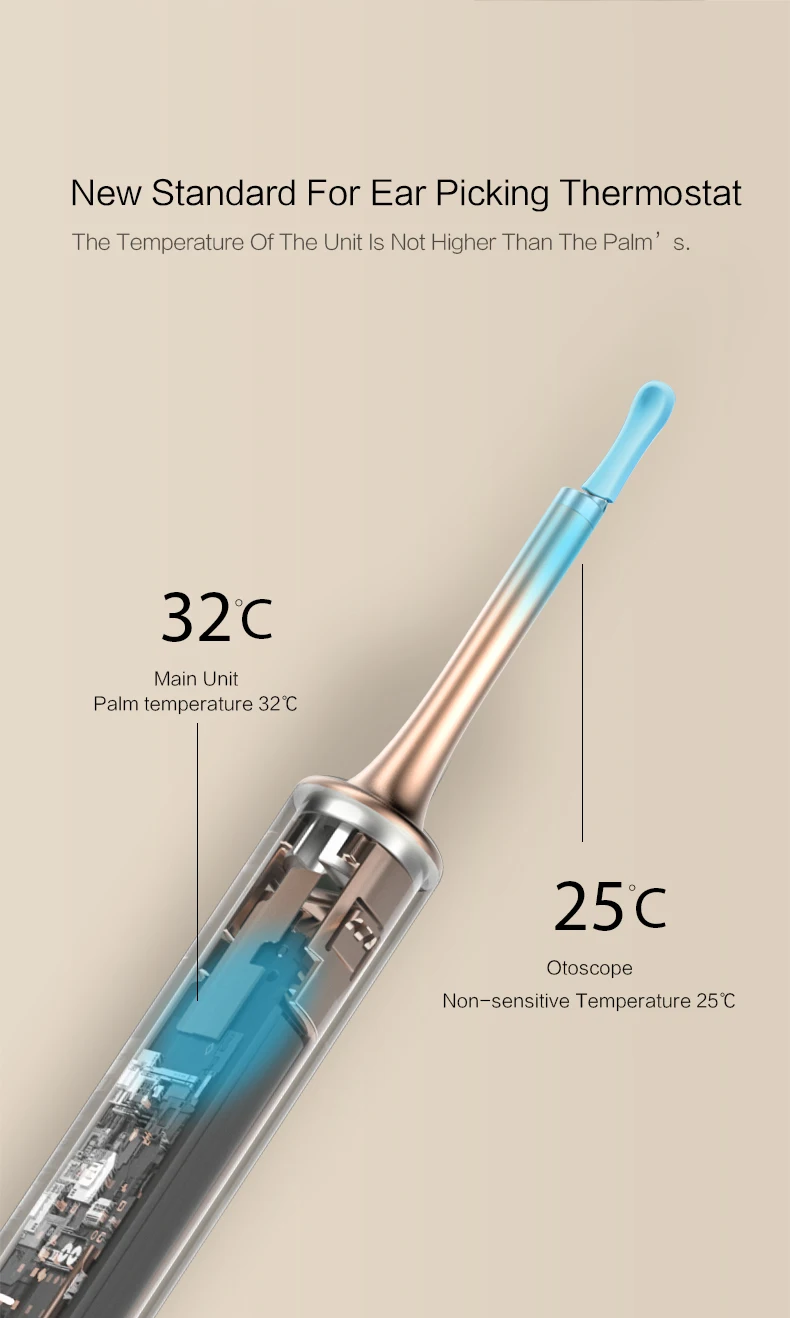 Good Quality Pen-Sized Visual Ear Wax Removal Wifi Wireless Endoscope Ear Cleaner Remover Whelk Removal Tool For Smart Phone